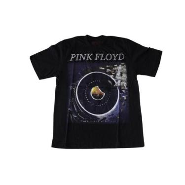 Imagem de Camiseta Pink Floyd Preta Pulse Banda De Rock Progressivo Bo1297 Rch -