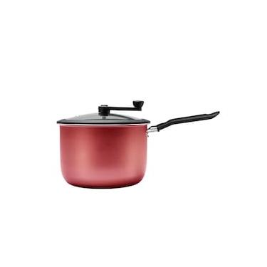 Imagem de Pipoqueira Brinox Pic Poc com Revestimento Interno Antiaderente Pro-Flon Cereja – 20 cm