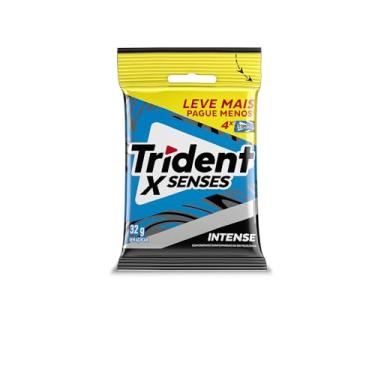 Imagem de Chiclete Trident XSenses Intense 32g - Pacote Com 4 embalagens