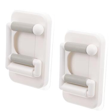 Imagem de Hemobllo Suporte De Vassoura Para Montagem Na Parede 4 Peças Organizador De Vassoura Armário De Vassoura Organização E Armazenamento De Vassoura Gancho De Montagem Na Parede Suporte