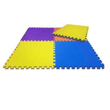 Imagem de Tatame EVA Big Play Mat Color 52x52 8mm 9 Pecas Evamax