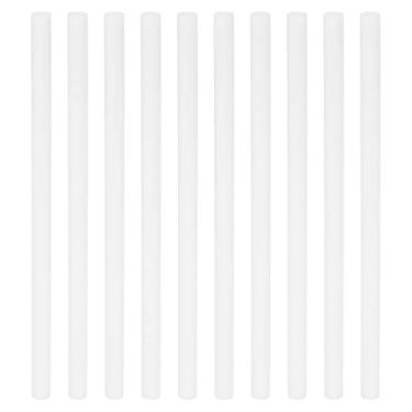 Imagem de PATIKIL Bastões de filtro de algodão para umidificador, 10 peças de refil de varetas de filtro de substituição para mini umidificadores USB, difusor portátil (15,91 x 0,28"), branco