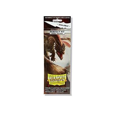 Imagem de Dragon Shield 100 Standard Size Smoke Resealable Sleeves (1 Pack)