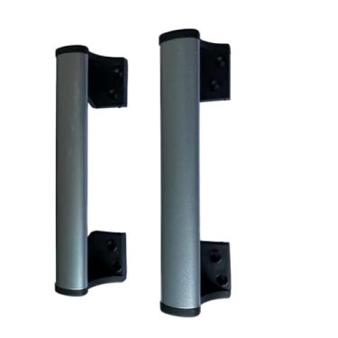 Imagem de Puxador De Nylon com Pintura Prata P/Porta de Correr (2 Unidades)