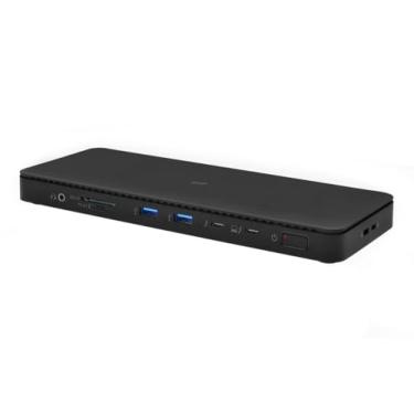 Imagem de Monoprice Estação de ancoragem Thunderbolt 4 Dual-HDMI 13 em 1, telas externas 8K ou Dual 4K @ 60 HZ (HDMI 2.0), compatível com Windows e MacOS