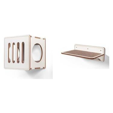 Imagem de Playground Ozzy para Gatos Grandes Branco