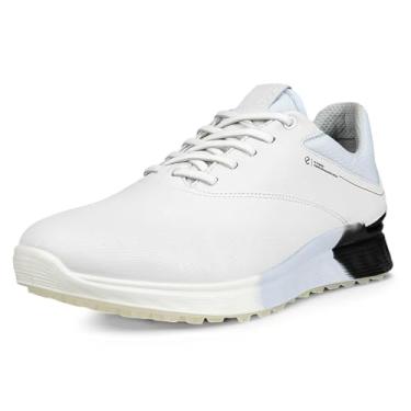 Imagem de ECCO Tênis masculino S Three Gore Tex, Branco/preto/ar, 10-10.5