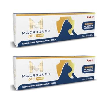 Imagem de Kit 2 Macrogard Pet Pasta para Gatos Avert 60g