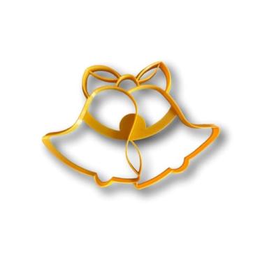 Imagem de Cortador de biscoito de sinos de Natal