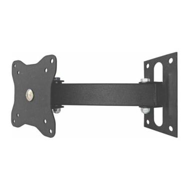 Imagem de Suporte Monitor Bi Articulado Plus 13 à 34 Polegadas Lidimar, Preto