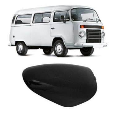 Imagem de Tampa Retrovisor Volkswagen Kombi 98 a 2014 Direito Preto - Blawer