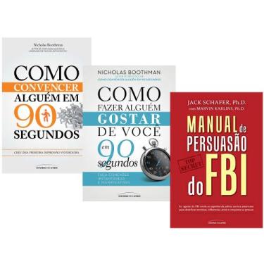 Imagem de Livro Como Fazer Alguém Gostar de Você + Como Convencer Alguém 90s+ Ma