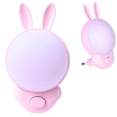 Imagem de Luminária Coelho Luz LED Emergencia Tomada 2 Modos Infantil - Equipe F