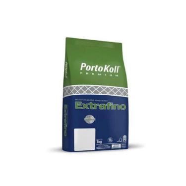 Imagem de Rejunte extra fino marrom 1kg - portokoll