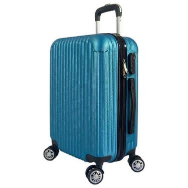 Imagem de Mala de Viagem Média 15kg Eagle 65x42x26 Em Abs C/ Rodinhas 360 AS52, 