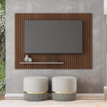 Imagem de Painel para TV até 70 Polegadas Frisos Decorativos Valença - Caemmun