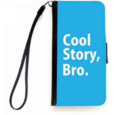 Imagem de Rikki Knight Capa carteira flip branca sobre azul bebê da Cool Store com aba magnética para Apple iPhone 5c