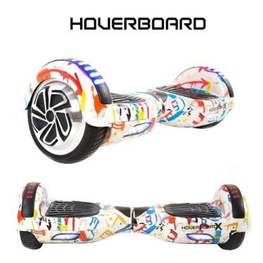 Imagem de Skate Eletrico 6,5 Grafite Hoverboard Speaker Bluetooth