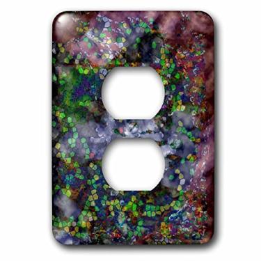 Imagem de 3dRose Capa de 2 tomadas Clouddy Mosic Lsp_211873_6