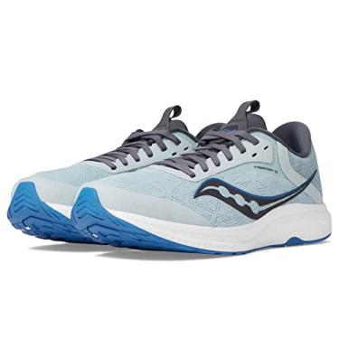 Imagem de Saucony Tênis de corrida feminino Freedom 5, Granito e sombra, 6