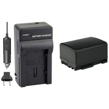 Imagem de Kit Bateria BP-808 + Carregador para Canon HF-10, HF-G20, HF-M30, HF-S