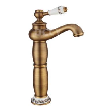 Imagem de Torneira Alta Monocomando Retrô Vintage quente fria Banheiro - OCCY