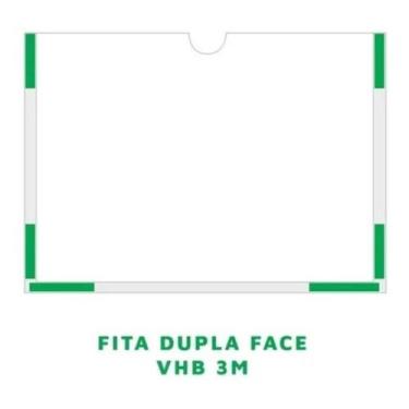 Imagem de Display de Parede em Acrilico A4 Horizontal - MCM Acrilicos