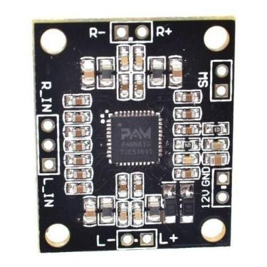 Imagem de Kit 10x - Mini Amplificador Estéreo 2x 15w Pam8610 Classe D - Comprei 