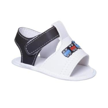 Imagem de Sandalia Infantil Bebe Meninos e Meninas Com enfeites - Baby Soffete, 
