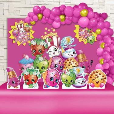 Imagem de Kit Festa Ouro Shopkins  - IMPAKTO VISUAL