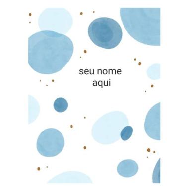 Imagem de Planner financeiro capa bolas azul - 4 - Produto Artesanal