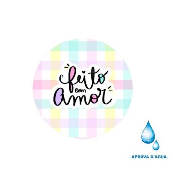 Imagem de Adesivo redondo obrigada pela compra - WR EMPRESAS