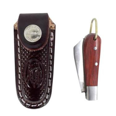 Imagem de Jogo de Bainha e canivete P Cavalinho SV48021 - Marrom - Selaria Verte