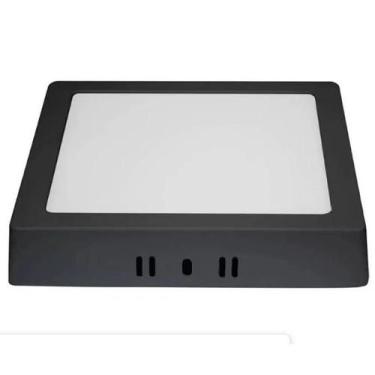 Imagem de Placa Led Blumenau Sob 12w 3000k Quad 17cm Pt 80703001 - CHAFARIZ - Ma