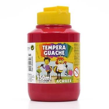 Imagem de Tinta Guache Acrilex 250ml, 549 - MAGENTA