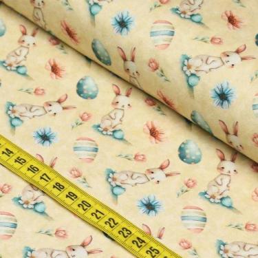 Imagem de Tecido Estampado Para Patchwork - Páscoa DP030 (0,50x1,50) - Fabricart