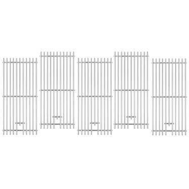 Imagem de Oklagarden Grelhas de substituição 57568 57569 para grelha Bull Grill 5 queimadores Bull 16517 Grelhas de aço inoxidável Lion Premium L90000 peças de grelha Bull Brahma 57569CE 57569CE