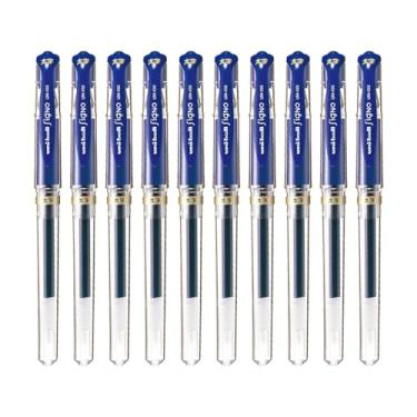 Imagem de Caneta esferográfica Mitsubishi Pencil UM-153 Uni, ponta larga Signo 0,04 polegadas (1,0 mm), azul [conjunto de 10] Produto de recibo UM153.33