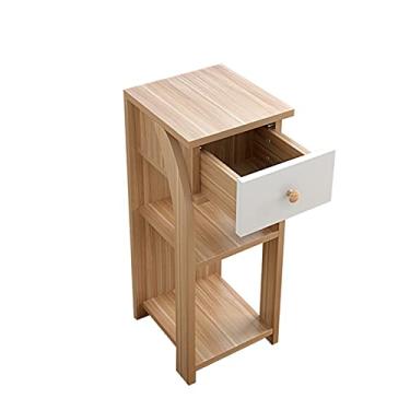 Imagem de LICONG-2020 Base de bonsai suporte de madeira para exibição de plantas, suporte para plantas de canto alto para interiores, prateleira de exibição para plantas para sala de estar base de vaso (L)