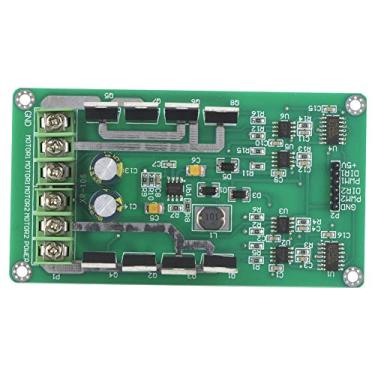 Imagem de Placa do Módulo do Motorista do Motor, Chip de Driver de Ponte H Com N Canal MOSFET, 10A Corrente de Pico para Alta Eficiência 30A Freio de Hardware de Pico 3-36V