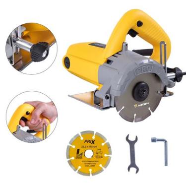 Imagem de Serra Mármore 1240W Profissional Corta Piso Hawk com Disco, 110V