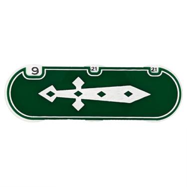 Imagem de TNT Laser Works Table Top Game Point Tracking Dial | Use to Track Any Points, Wounds, or Score | 000-999 Number Range | 5.3" size | Sword