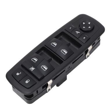 Imagem de 68029023AC Interruptor principal do vidro elétrico, Interruptor principal do vidro elétrico do lado esquerdo do motorista, Trava porta para Town and Country 2008 a 2009