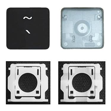 Imagem de MACSEEJI Tampa de chave individual de substituição com dobradiça para (M1 M2 M3 M4) MacBook Pro A2141 A2251 A2289 A2338 A2442 A2485 A2779 MacBook Air A2179 A2337 A2681 2021-2024 (Sepultura/Azulejo