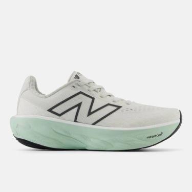Imagem de Tênis New Balance Feminino 1080 v14 , 39BR, Cinza claro, Verde