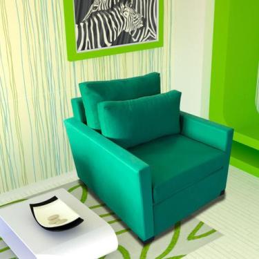 Imagem de Poltrona Cama Meca_MA que se Transforma em Sofá Cama Solteiro Resisten