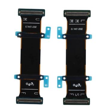 Imagem de 1 par de peças de reparo de fita de cabo flexível eixo giratório para Samsung Galaxy Z Fold3 5G