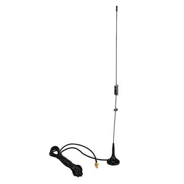 Imagem de Antena de banda dupla fêmea QANYEGN SMA, antena de rádio amador móvel magnética para carro, antena de rádio bidirecional portátil para UV 5R