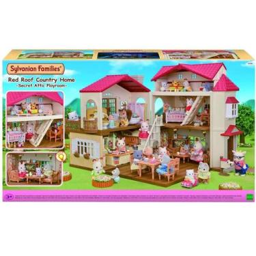 Imagem de Sylvanian Families Casa de Telhado Vermelho com Sótão Secreto e Luzes 