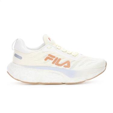 Imagem de Tênis Fila Float Maxxi 2 Creme Cobre e Cinza - Feminino, 34, Off White